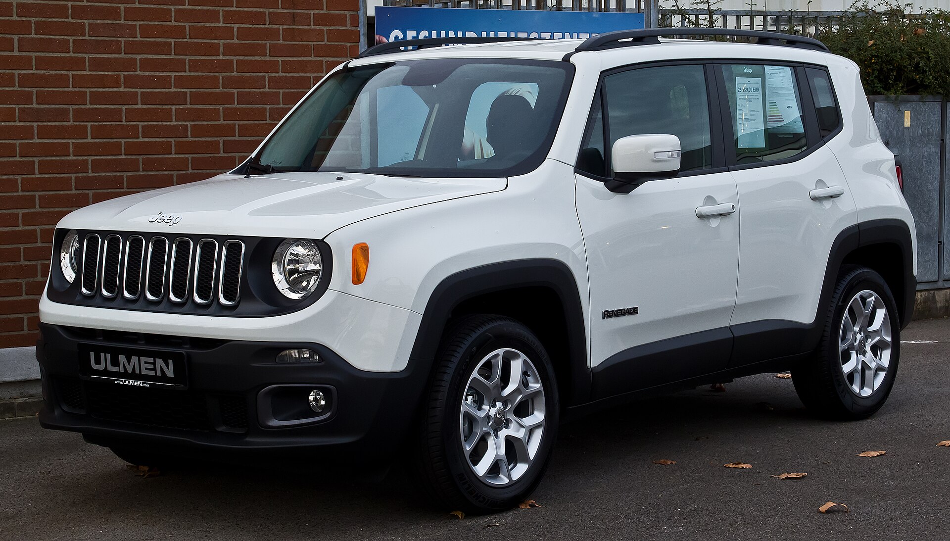 CHRYSLER JEEP RENEGADE LIMITED 2018 vehicle image